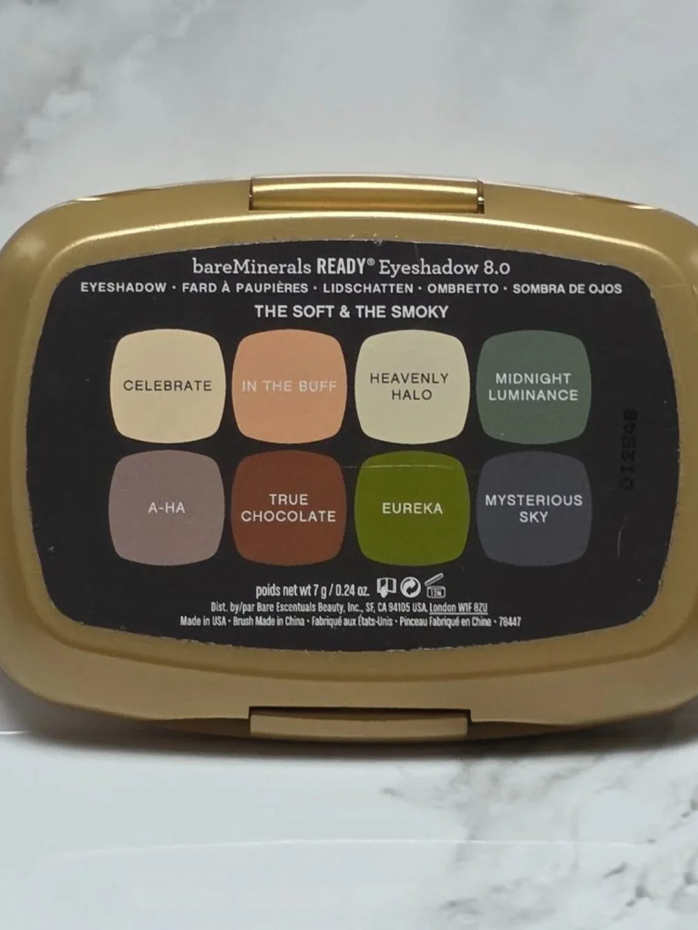 bareMinerals THE SOFT & THE SMOKY EyeShadow 8.0 Palette